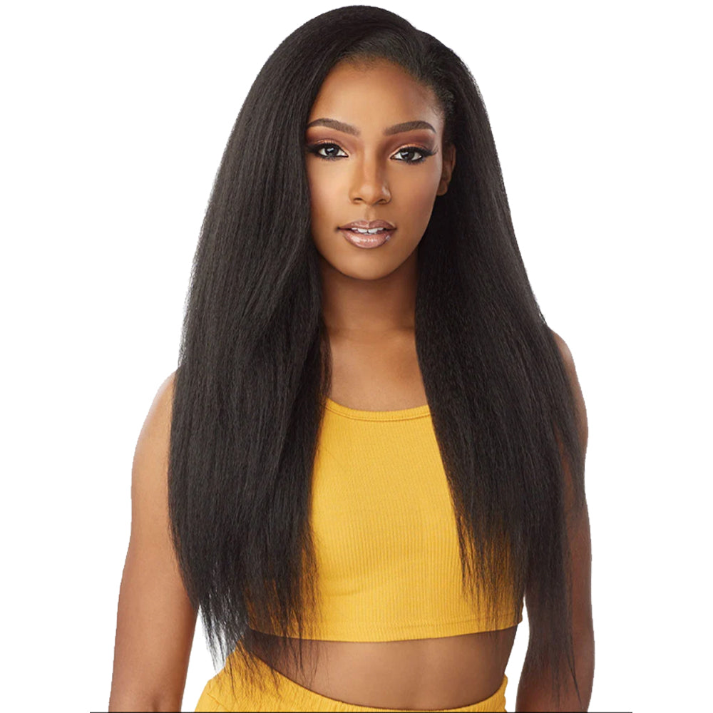 SENSATIONNEL SYNTHETIC PONYTAIL N HALF WIG INSTANT UP N DOWN UD 17