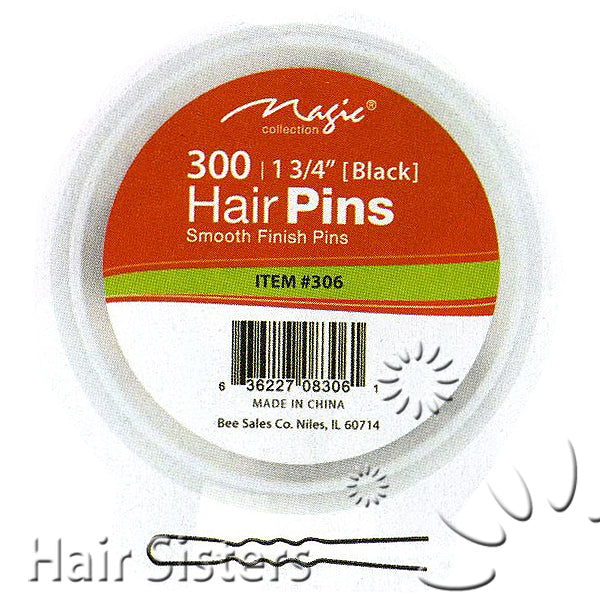 Pins Black pins Hair pins Black hair pins 3 packs Black color.